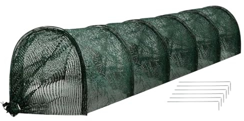 Malla para Camas De Cultivo Elevadas | Barrera Antipájaros Protectora De Hortalizas,Túnel De Protección para Invernadero con Rejilla para Flores Frutas Tomate Pepino Y Fresas