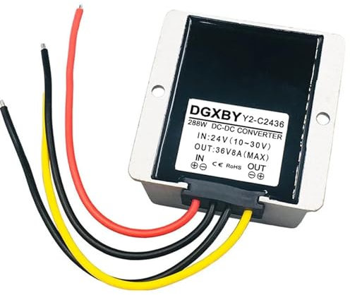 Módulo regulador de Voltaje de Fuente de alimentación de 24V a 36V, 3A, 5A, 8A, 10A, 15A CC, convertidor Elevador de 18~30V a 36V, Transformador CC(24V to 36V 8A)