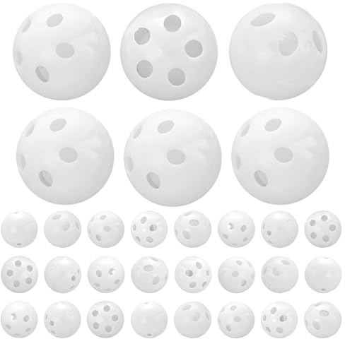 Wukemaoyi Rasselkugel-Einsätze, 24 mm, quietschende Spielzeugeinsätze, Geräuschmacher-Einsatzbälle, Quietscher, Ersatz-Rasseleinsatz-Ball für Tierpuppen, Haustierspielzeug und Bastelzubehör (24 mm)