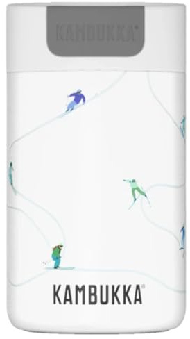 Kambukka Olympus - Gobelet de ski isotherme Après-ski - 300 ml - Anti-fuite - En acier inoxydable