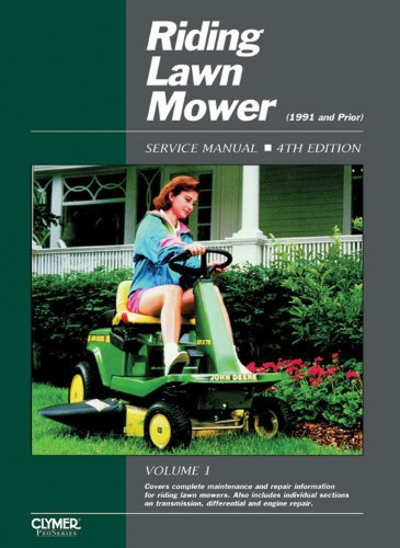 Riding Lawn Mower Service Manual, 4th Edition