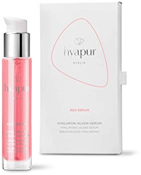 hyapur ® - RED Serum 15ml für intensive Feuchtigkeit, mit Hyaluronsäure und Algenextrakten für Gesicht, Hals und Dekolleté - aus der Hyaluron Algen Serie