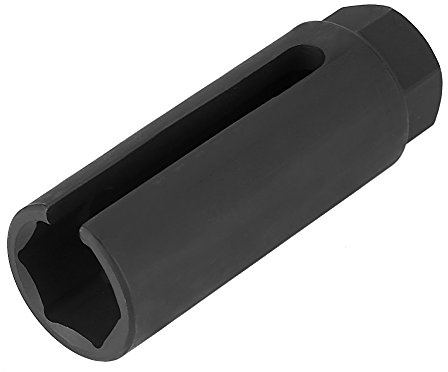 Qiilu Douille pour Sonde Lambda capteur d'oxygène Universelle O2 7/8 22mm 3/8 Drive Tool