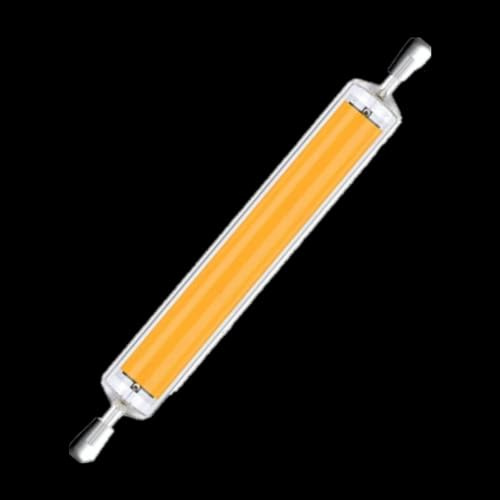 WYLIELAMSH Lampada LED Dimmerabile COB R7S 20W 78mm 40W 118mm 50W 189MM Lampadina AC 220V 240V Sostituisci La Luce Alogena Tubo Di Vetro Led R7s,Bianco Freddo,40W 118MM