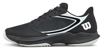 Wilson Scarpe da Paddle Hurakn Lite da Donna, Nero/Ice Flow/Bianco, 38 EU