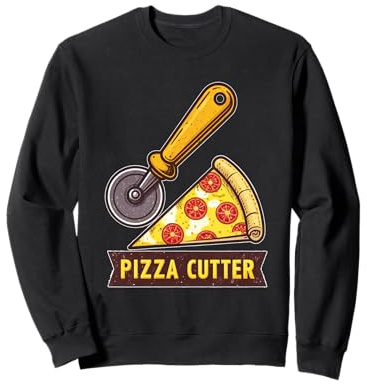Roulette à Pizza Amusante et Originale Sweatshirt