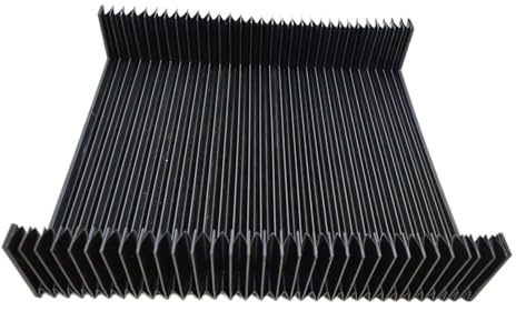 T12 Faltenbalg für CNC-Maschinenschutz, 295 mm x 50 mm, 1202 mm maximale Länge, staubdichte Abdeckung