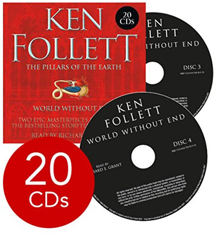 Pillars of the Earth & World without End (20 Cds)