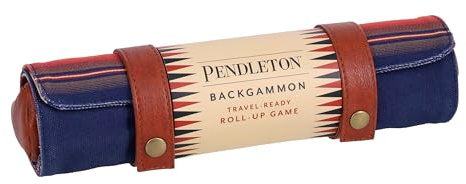 Pendleton Serape mönster Backgammon: Rullspel redo