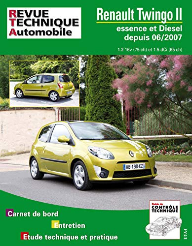 E.T.A.I - Revue Technique Automobile B733.5 - RENAULT TWINGO II PHASE 1 - 2007 à 2011