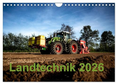 Landtechnik 2026 (Wandkalender 2026 DIN A4 quer), CALVENDO Monatskalender: Fotos von Landmaschinen. (CALVENDO Natur)