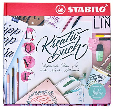 DIY- und Bastelbuch für Erwachsene - STABILO Kreativbuch - inspirierende Lettering-Projekte für das ganze Jahr