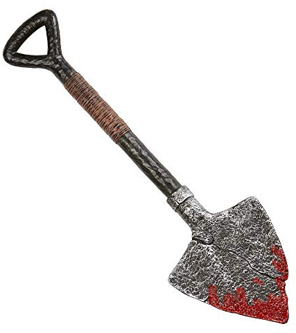 W WIDMANN MILANO Party Fashion, Pelle ensanglantée de, Matériau durable, design réaliste, taille idéale de 55 cm, polyvalente pour Halloween, facile à nettoyer