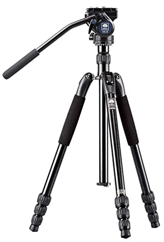 SIRUI Treppiede in alluminio serie T04S con testa video fluida compatta VA-5 (T-004SK+VA-5)