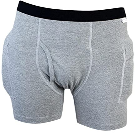 Hüftfrakturen Schutzhose Schwammmatte Hüftpolster Schutzshorts Patienten für Sturz verhindern ältere männliche weibliche Antikollisionssportarten, MÄNNER M