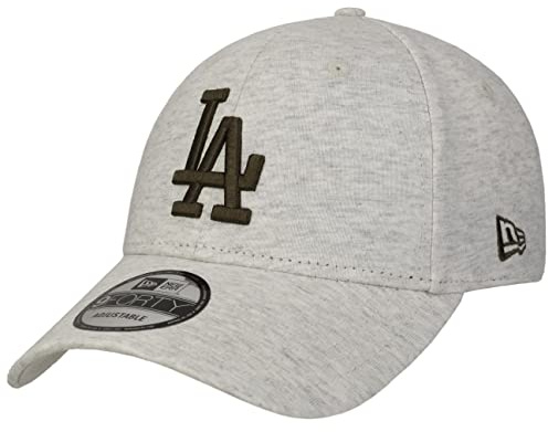 New Era 9Forty MLB Jersey Essential Dodgers Cap Basecap Baseballcap Curved Brim LA Los Angeles Damen/Herren - Metallschnalle, mit Schirm Herbst Sommer Frühjahr Winter