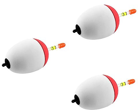 Amosfun 3pcs Drifting Fishing Bobbers Buoy Floats Light Stick for Types of Angling