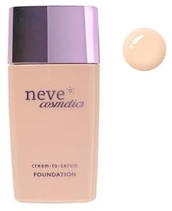 Neve Cosmetics Foundation Cream-To-Serum Light Neutral Heller Farbton neutraler Unterton 35 ml Vegan