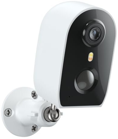 GALAYOU Security Camera Outdoor Wireless, 2K Security Camera Battery Operated, Smart House Home CCTV Systems, Color Night Vision, PIR Detection, Cloud & TF Card Storage, IP65 Waterproof, 2 Way Audio