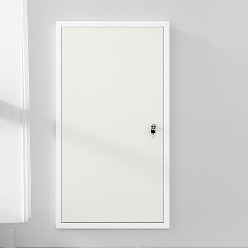 Zugangsplatte aus Aluminiumlegierung mit Schlüssel-Set, robuste Zugangstür, schallisoliert, individuelle Größen für Decke und Wand, Außenküche, 45 x 45 cm