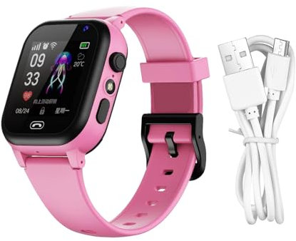 Kids Smart Watch - Kids Smartwatch Gps Tracker | Smart Watch Boys Girls | Alarring Clock Monitoraggio Cardiaco Monitoraggio Del Pagavolo Attività Tracker Calcolatrice Calcolatrice Fitness