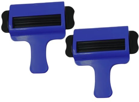 VALICLUD Exprimidor de Tubos Manual 2 Unidades para Pasta de Dientes y Cremas, Herramienta para Apretar Tubos Rodillo, Dispensador Práctico para Cosméticos y Pinturas, Uso Color Aleatorio