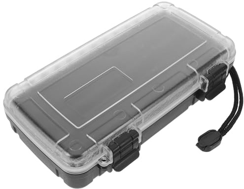 VICASKY Custodia Portatile per Sigari e Ermetica con Disco Umidificatore e Spugna Interna, per 5 Sigari, per Viaggi di Lavoro e Incontri All'aperto