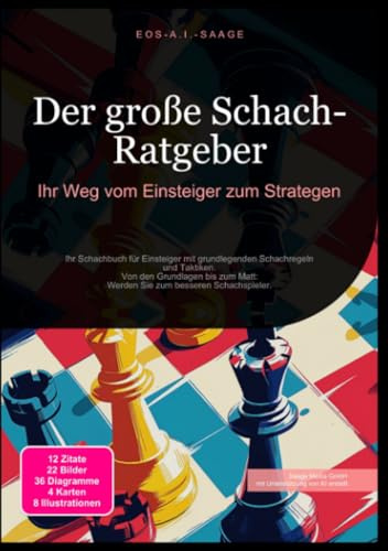 Der große Schach-Ratgeber: Ihr Weg vom Einsteiger zum Strategen: Ihr Schachbuch für Einsteiger mit grundlegenden Schachregeln und Taktiken. Von den ... Matt: Werden Sie zum besseren Schachspieler.