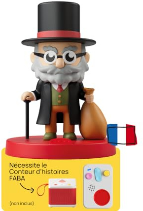 FABA Weihnachtsmärchen: Herr Scrooge, Milo - Soundcharakter: Klangfigur für FABA-Geschichtenerzähler, ca. 40 Min. Dauer, 2 Geschichten, für Kinder ab 4 Jahren