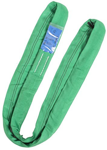 2 Tonne Endless Polyester Webbing Lifting Cargo Round Sling Strap Strop 0.5-6mtr EWL Certified EN1492 CE (0.5mtr)