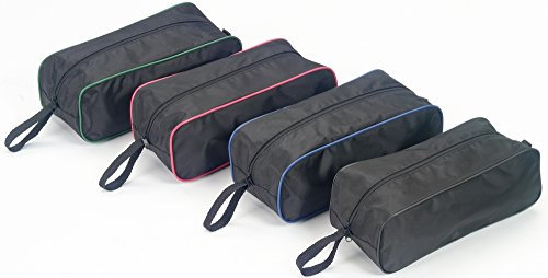 Tanzmaus SCHUHTASCHE für Tanzschuhe/Ballettschuhe Nylon, SCHWARZ/Pink