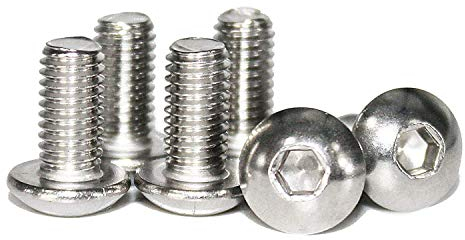 25 StückISO 7380 Flachrundschraube mit I-6kt, A2 m6X25