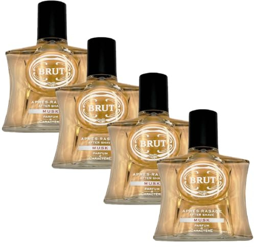 Brut Aftershave Men - Musk - 4er Pack (4 x 100ml)