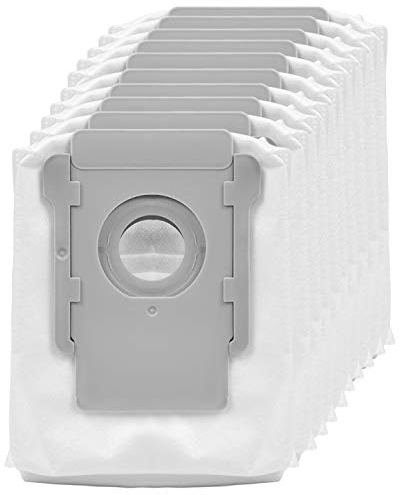 KEEPOW 10 Beutel für iRobot Roomba i7 i7+ i3 i3+, Staubsaugerbeutel für iRobot, Ersatzteile für iRobot Roomba i7 i7 plus j7+ s9 i4 E5 E6 E7 Absaugstation, Ersatz Staubbeutel Bags für iRobot Vacuum