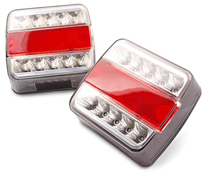 WAMO LED Rückleuchten Set mit und ohne Kennzeichenbeleuchtung E-Zulassung E4 PKW Anhänger Rücklicht Trailer