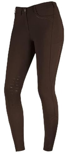 Schockemöhle Venus Kniegrip Reithose Damen, Größe:36, Farbe Schockemöhle:braun