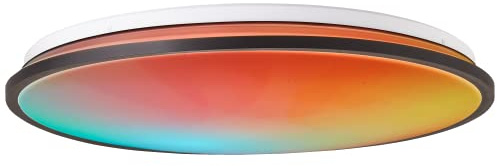 Lightbox LED Panel | Ø 49 cm | moderne Aufbaupaneel mit CCT | Lichtfarbe | moderne LED Panel - Aufbaupaneel - Lichtfarbe per Fernbedienung einstellbar (3000-6500 Kelvin) CCT - 49 cm Durchmesser -