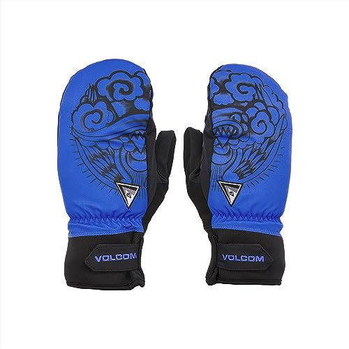 Volcom Nyle Isolato Pipe and Park Winter Snowboard Ski Mitt Guanti Arte S4, X-Large, Art S4, XL