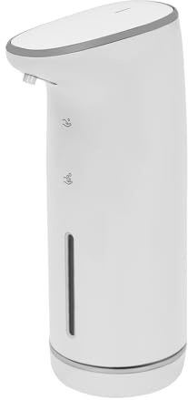 Automatisk Tvålpump, 320 ml Kontaktlös Tvåldispenser med Infraröd Sensor, Automatisk Tvåldispenser Väggmontering, USB-uppladdningsbar, IPX5 Vattentät