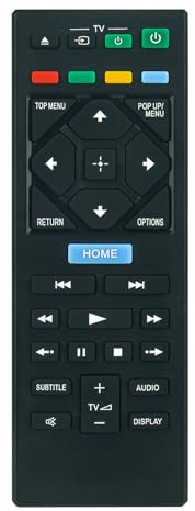 VINABTY RMT-VB500E Remplacement de la télécommande Compatible avec Sony Blu-Ray Player UBP-UX80 UBP-X1000ES