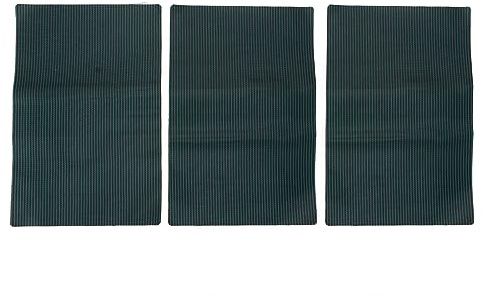 Kit de Réparation de Patchs de Piscine, Auto-adhésif, Kit de Réparation de Couverture de Piscine, 3 Pièces, PP Vert, Patch de Couverture de Sécurité de Piscine for Réparation de Couverture de Piscine