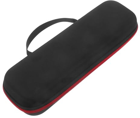 Mikrofon Schutztasche aus Eva, Stoßfest, Tragbar, Schwarz für Aufbewahrung | Mikrofon Tasche, Reiseformat mit Reißverschluss, Passend für Handmikrofone und Zubehör