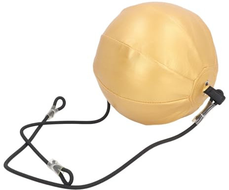 Doppelend-Boxsack, Boxsack, Doppelend-Boxsack, PU-Leder, Boxsack, Hängender Speed-Striking-Trainingsball mit Pumpe, 2 Installationshaken für Reaktion, Beweglichkeit