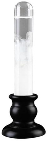 Vintage Style Weather Storm Glass Barometer Home Ornament Weather Stations Predictor Barometer Bottle Glass for Bar and Home