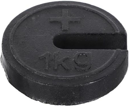HAMPPLIES Kinesisk Retro Järnvikt med Ortopedisk Dragviktskalibrering för Balansvikt Traditionell Kalibreringsvikt för Vintagevågar Stabil och Lätt att Fästa