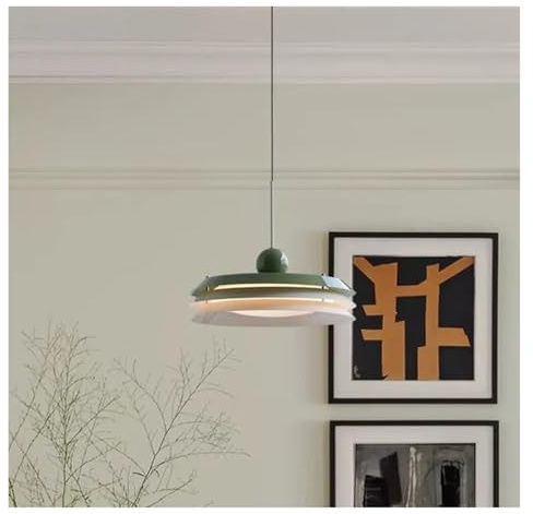 Creative Cream Style Pendant Lamp, Nordic Vintage Designer Lamp for Dining Room, Bar, Table Decor,Eye-catching