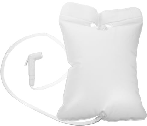 ULTECHNOVO Tragbare Camping Dusche 10 L PVC Wassersack mit Duschkopf und Schlauch Leicht und Kompakt für Duschen Beim Camping und Notfallsituationen