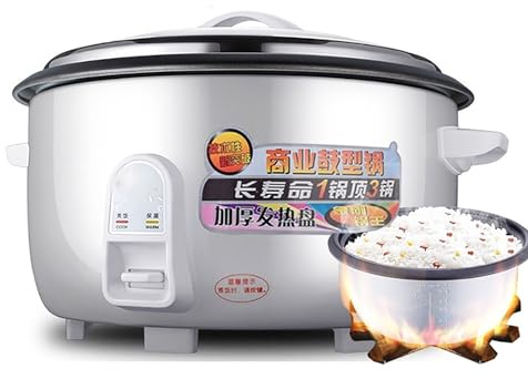 Cuociriso, cuociriso commerciale di grande capacità, for ristoranti/hotel/scuole, (8-45L) for 8-60 persone, alimentazione 220-240V US/EU(28L)