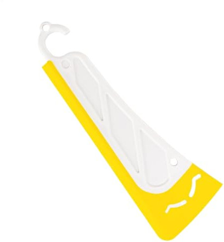 Pan Cleaning Scraper - Kitchen Cleaning Bowl Scrapers | Silicone Scraper Reusable Pot Pan Cleaner | Soft Head Anti-Slip Scraper Ergonomic Handle Design Heat Resistant for Cooktops, Stoves