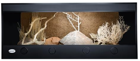 Lucky Reptile IsoTarrium 'Black Edition', Terrarienmaße (B/T/H):120 x 50 x 50 cm